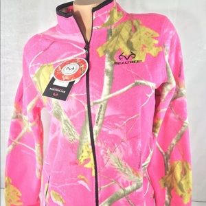 RealTree Fleece Jacket ZIP up Small 4/6